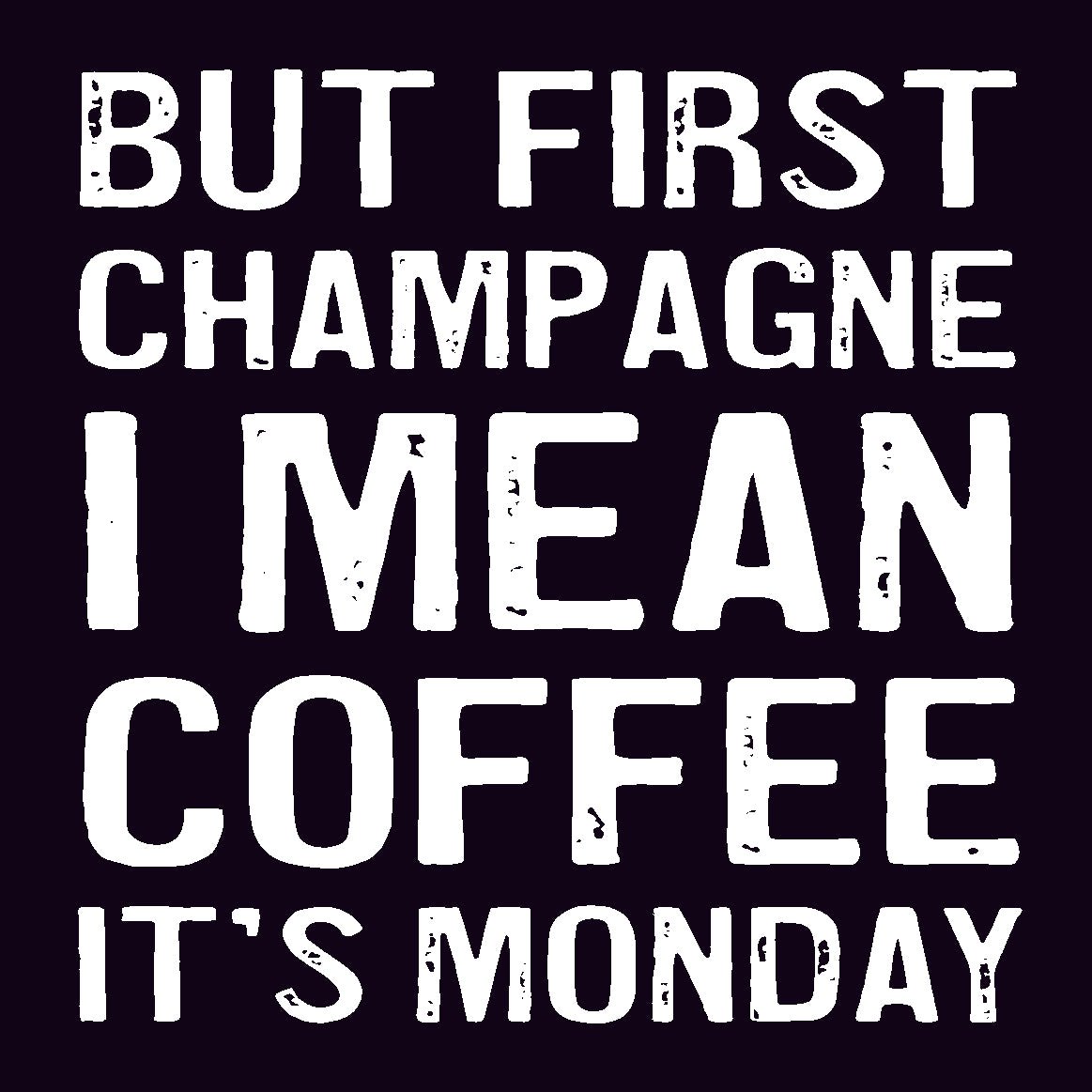 Coasters or Magnets - But First Champagne