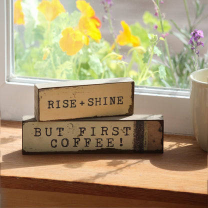 Timber Bit - Medium - But First Coffee