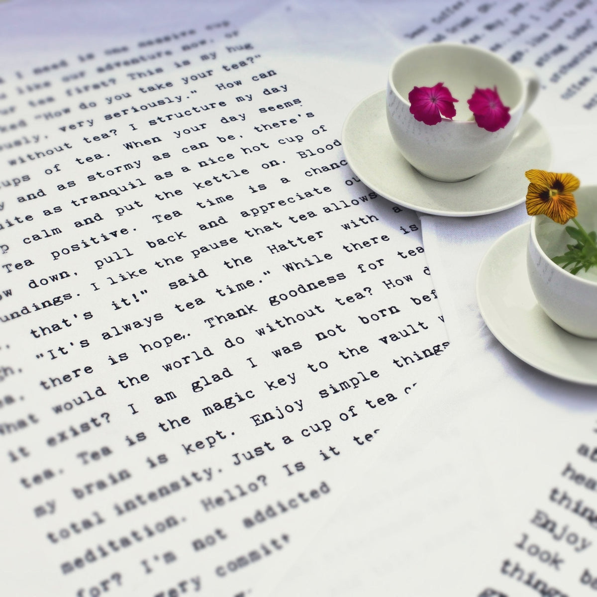 Tea Towel - Typewriter - But First