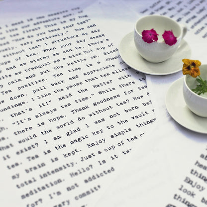 Tea Towel - Typewriter - But First