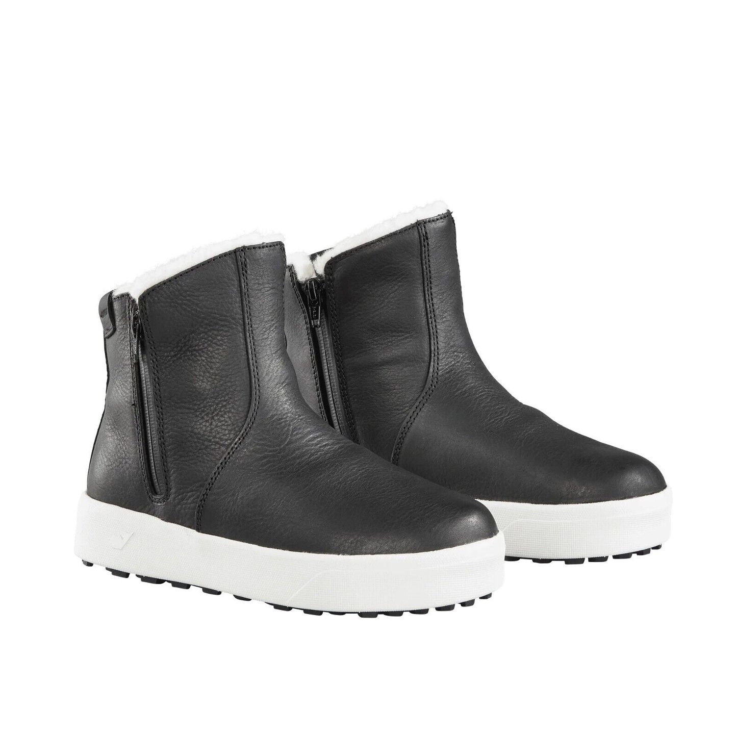 Bottes d'hiver en cuir doublées de laine Liberty pour femme Baffin