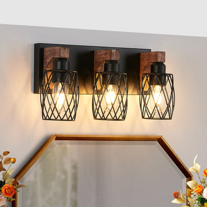18-Inch Industrial Vintage 3-Light Wall Sconce (United States Delivery Only)