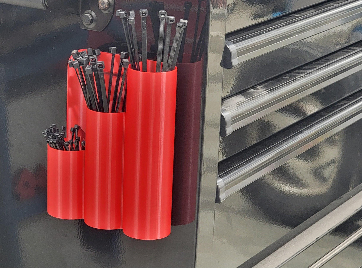 Zip Tie Holder - Magnetic or Wall Mount