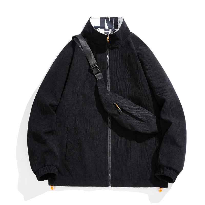 Veste en velours côtelé tendance pour garçon