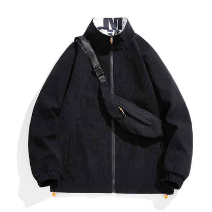 Veste en velours côtelé tendance pour garçon