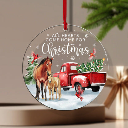 Acrylic Christmas Tree Pendant Ornaments – 34 Festive Holiday Designs