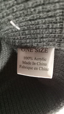Bonnet d'hiver en tricot rayé Marmot, taille unique