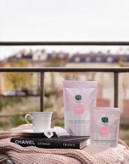 Bain moussant au thé au jasmin