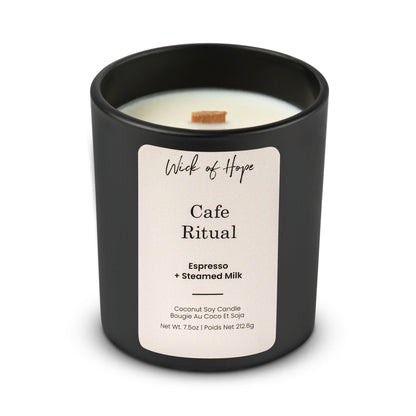 Cafe Ritual Candle | Espresso + Steamed Milk