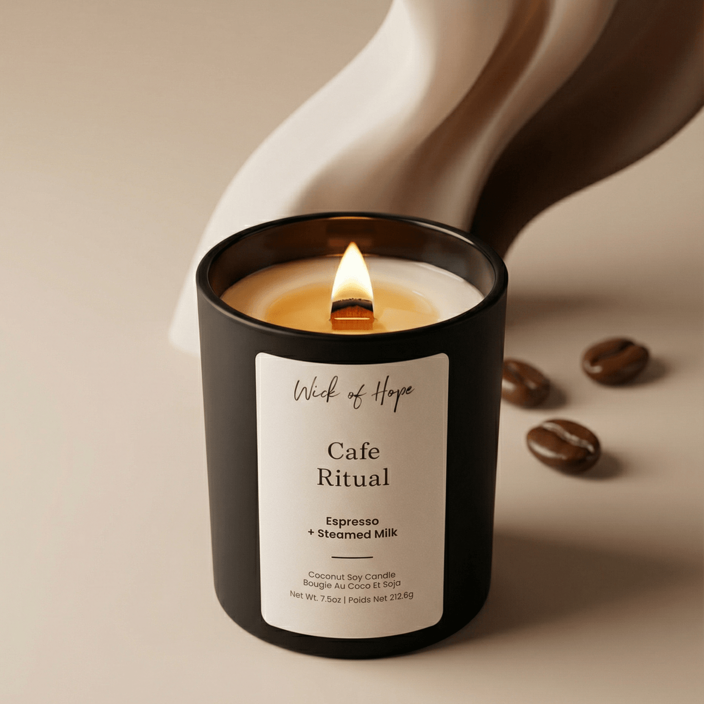 Cafe Ritual Candle | Espresso + Steamed Milk