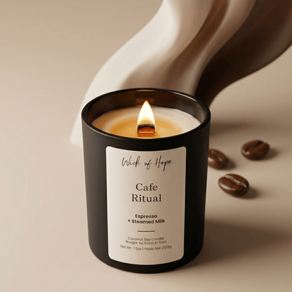 Cafe Ritual Candle | Espresso + Steamed Milk