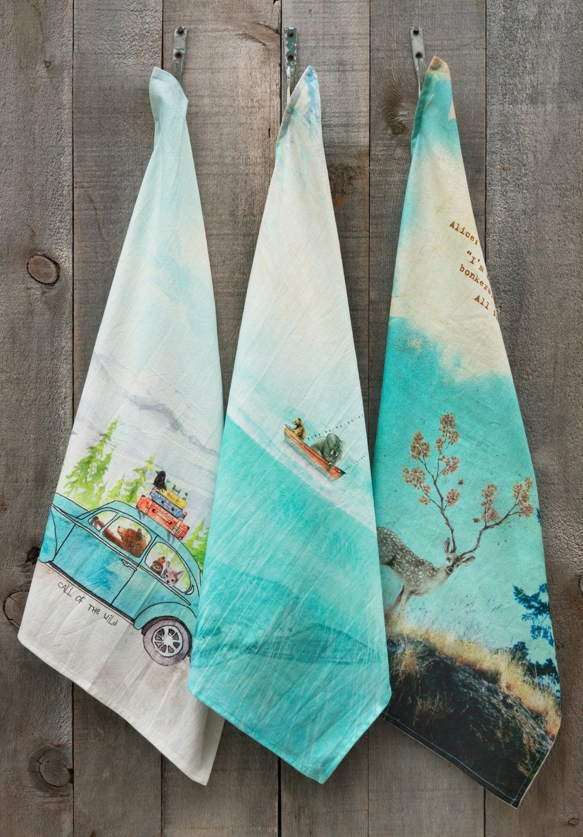 Tea Towel - Lost & Found - Call of the Wild