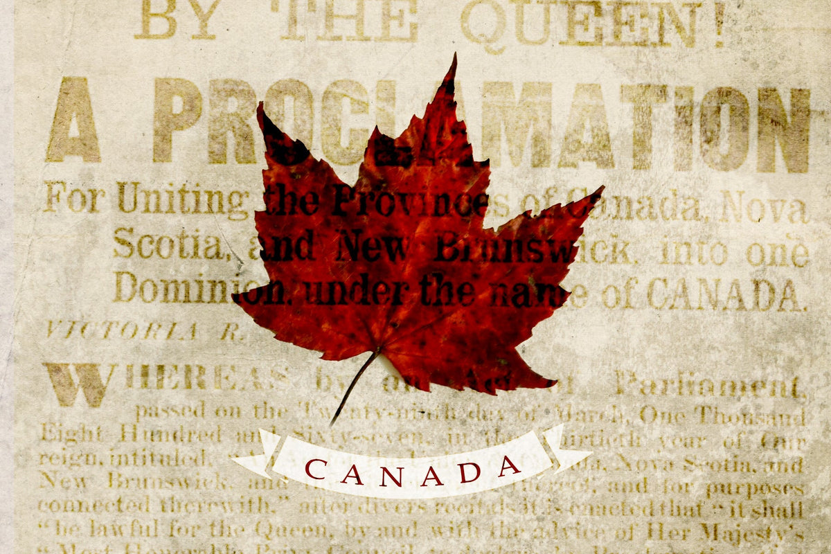 Wood Postcard - Canadian Centennial