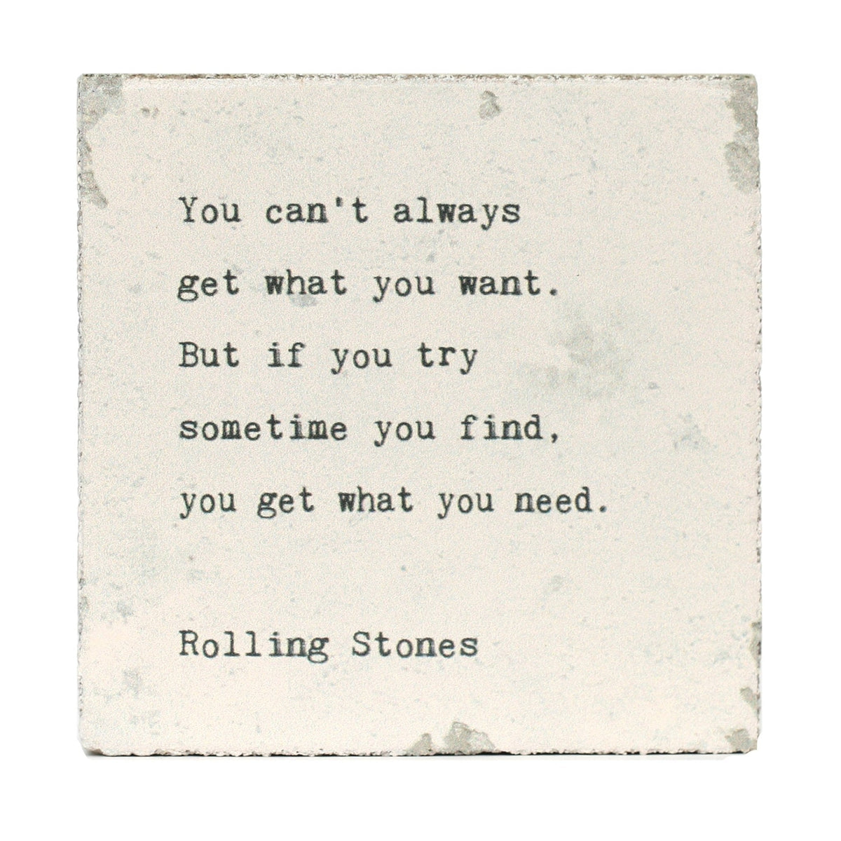 Art Block - Little Gem - Can't Always Get (Rolling Stones)