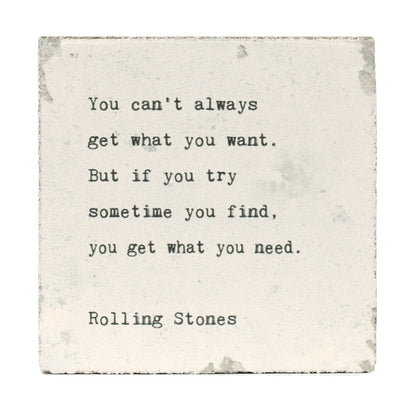 Art Block - Little Gem - Can't Always Get (Rolling Stones)