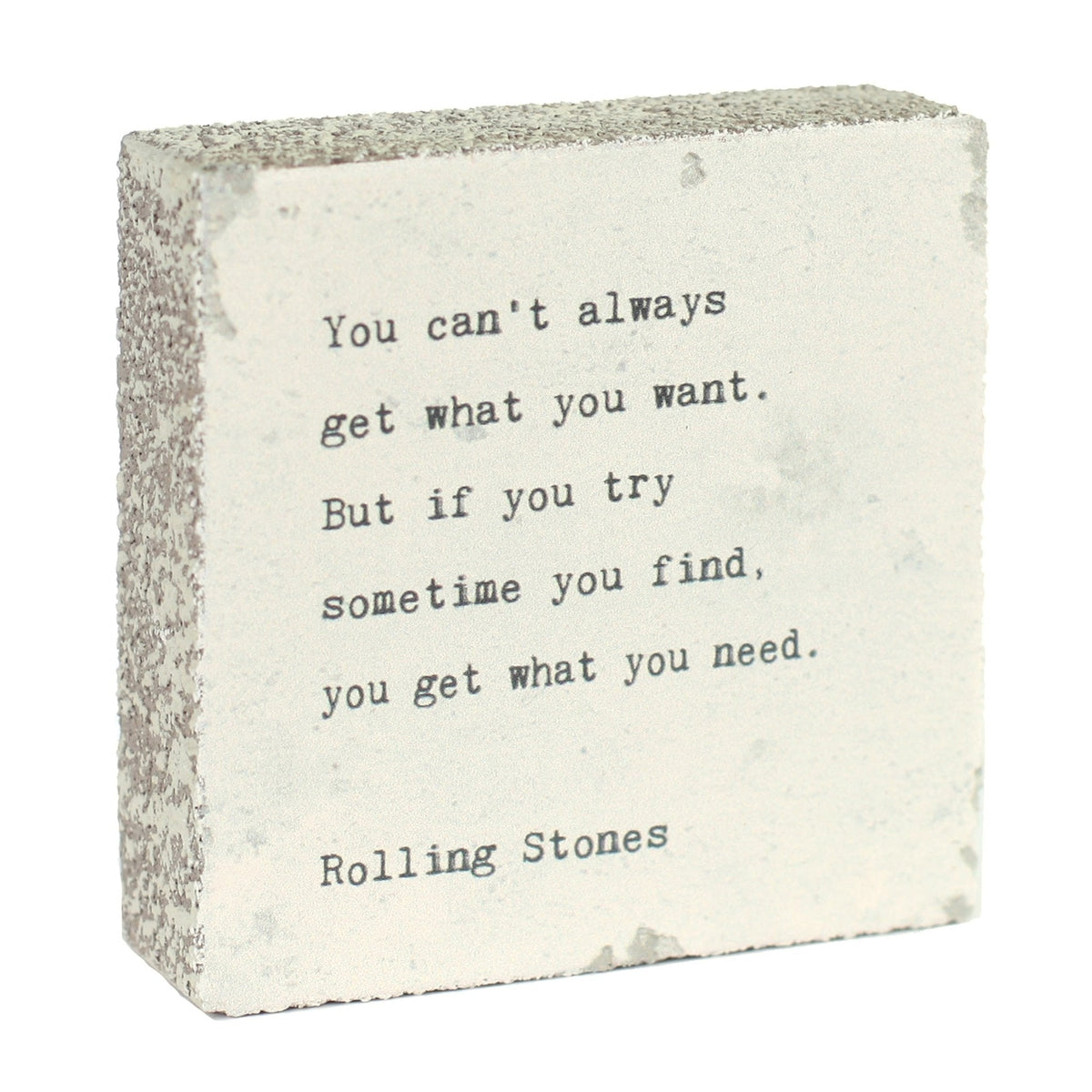 Art Block - Little Gem - Can't Always Get (Rolling Stones)
