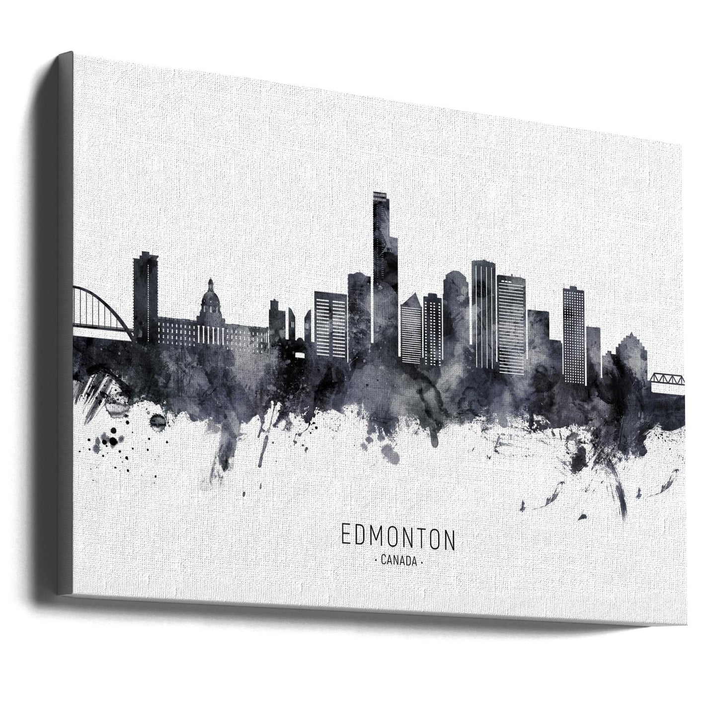 Décoration murale Edmonton Canada Skyline