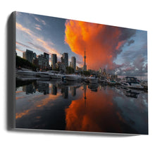 Décoration murale « Burn » de Toronto – Impression sur toile