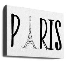 Art mural PARIS Typographie