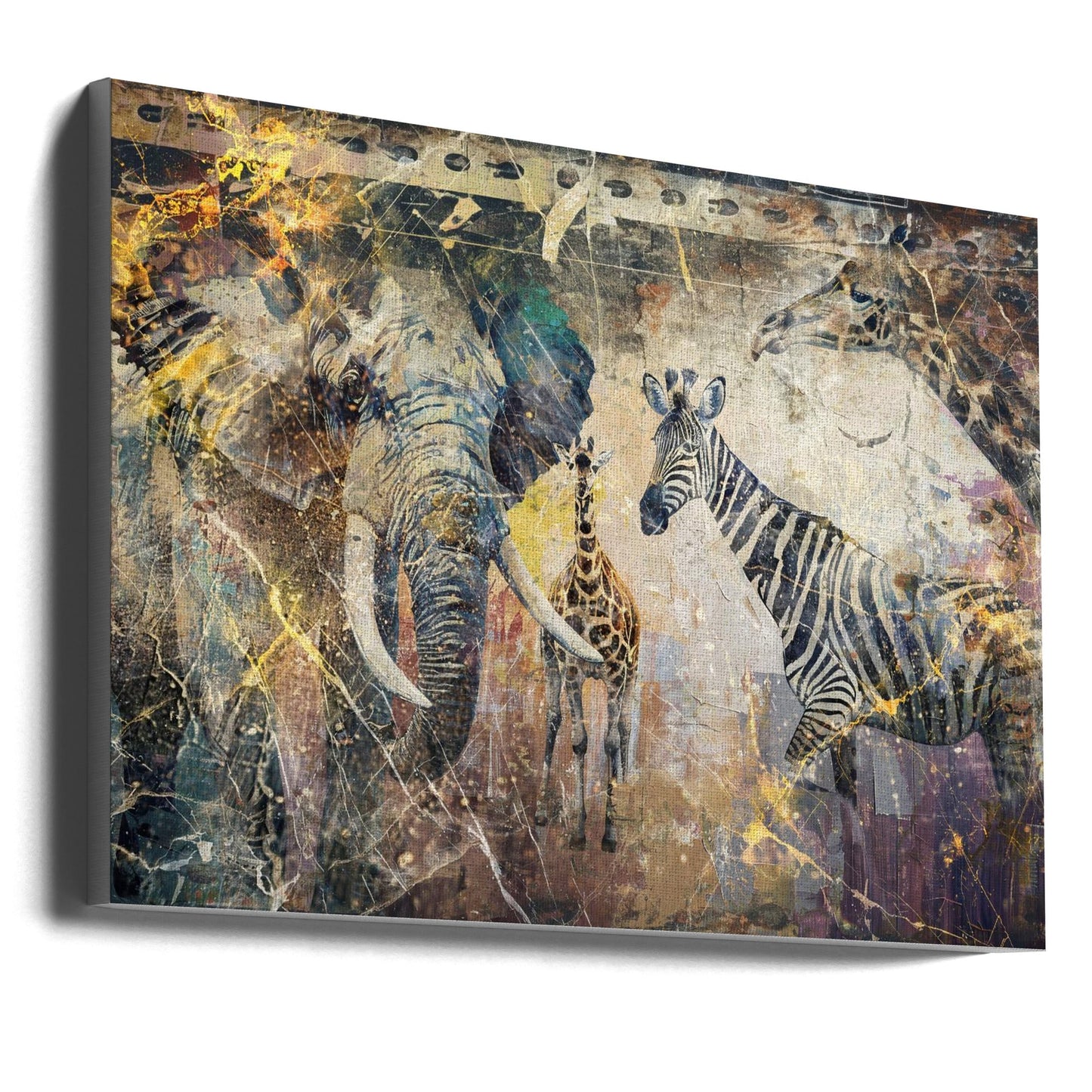 Décoration murale Art africain Illustration murale 113