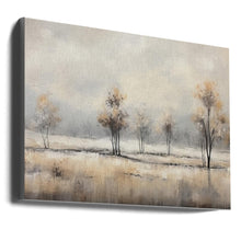 Art mural abstrait horizontal paysage 6