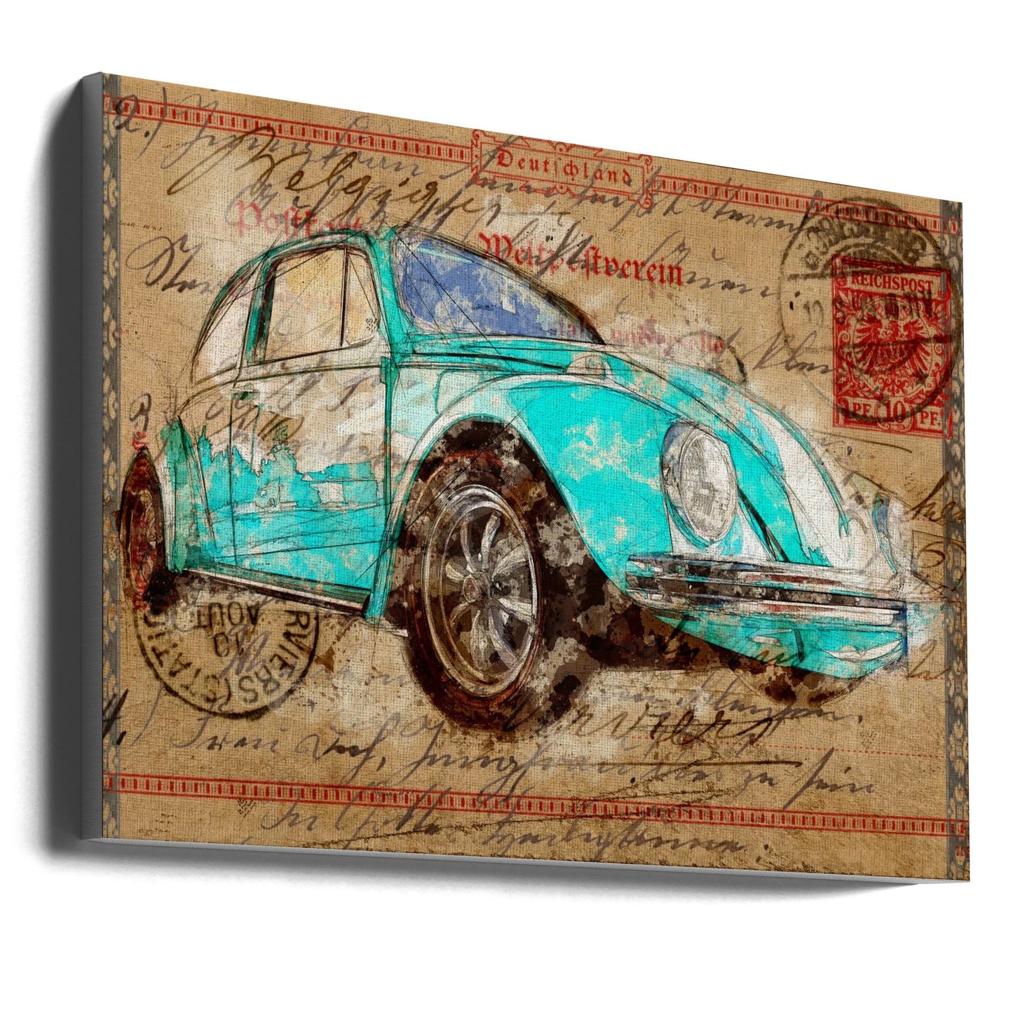 Art mural Art Volkswagen