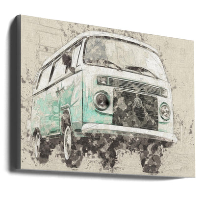Art mural Combi Volkswagen