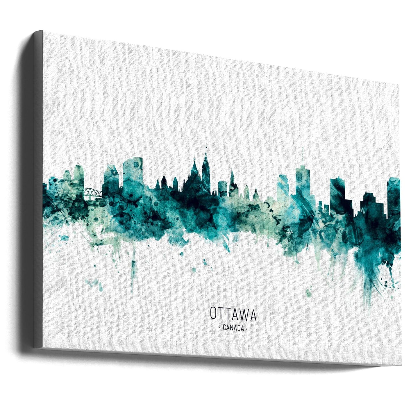 Art mural Ottawa Canada Ligne d'horizon