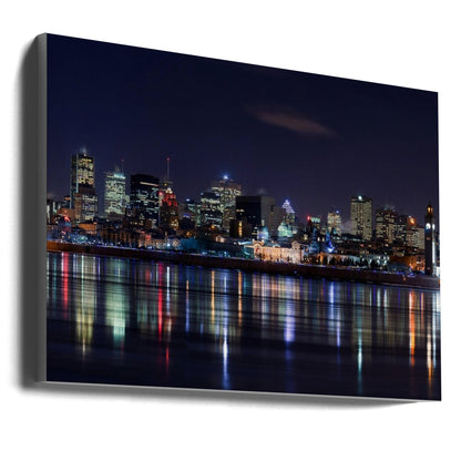 Wall art Montreal Night