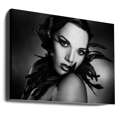 Art mural Les plumes noires