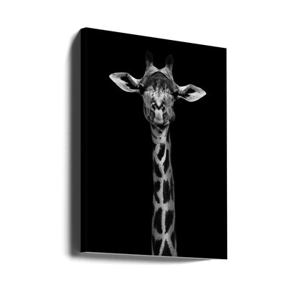 Décoration murale : Portrait de girafe