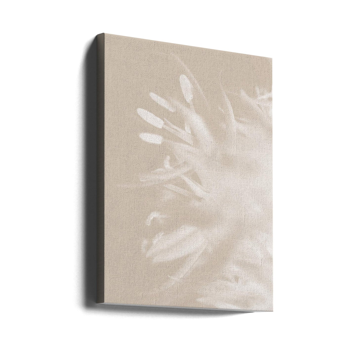 Art mural Fleur Beige_1