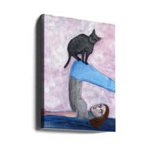 Du yoga avec mon chat