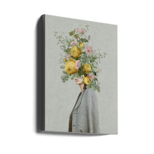 Art mural Bouquet jaune