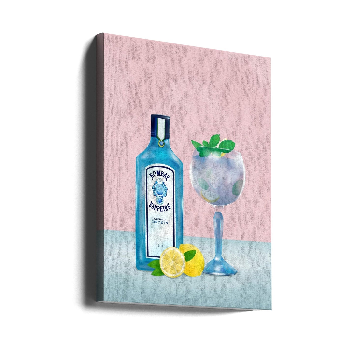 Décoration murale Cocktail au gin