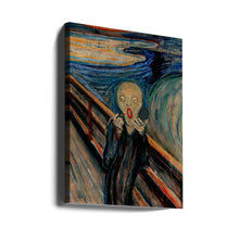 Art mural Maquillage hurlant