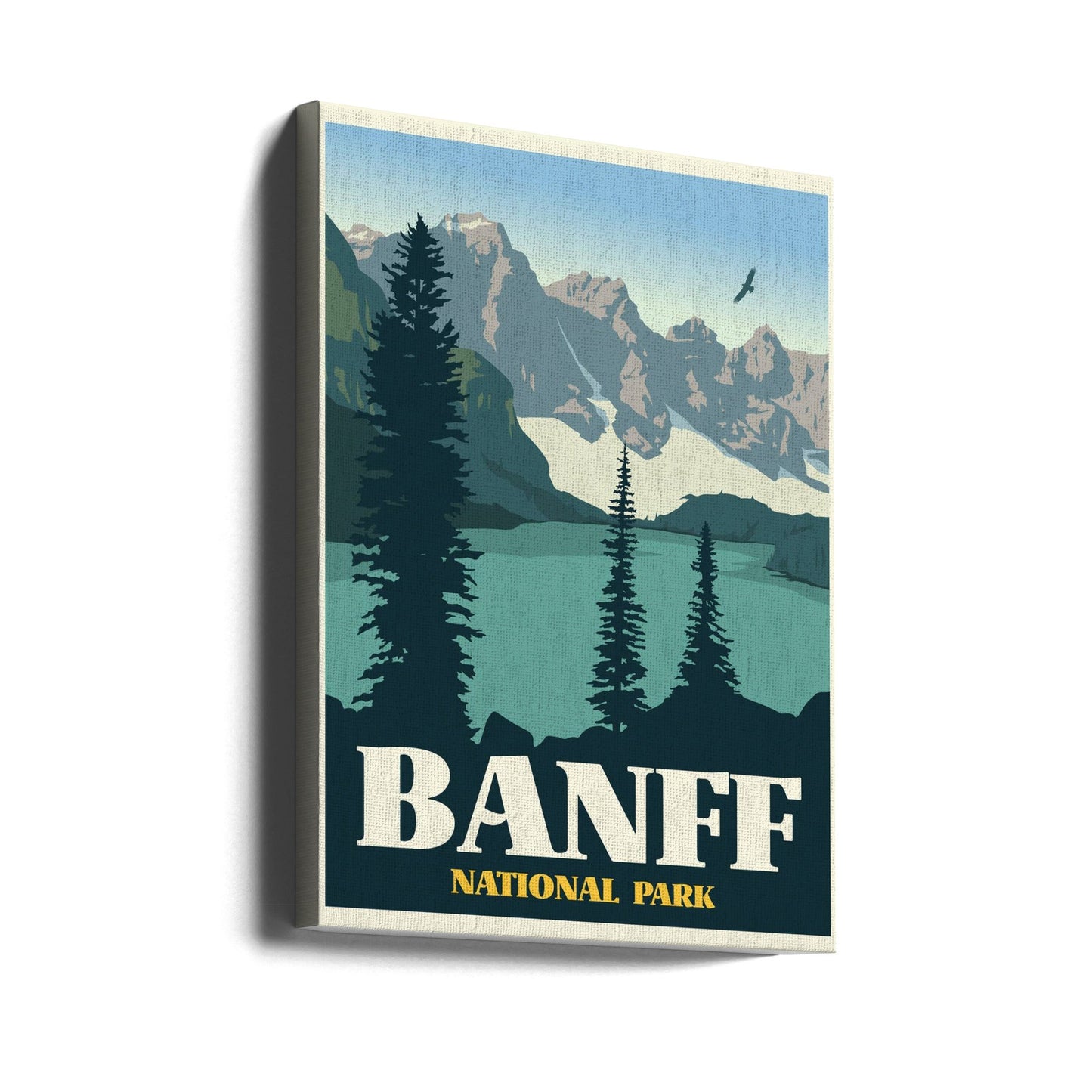 Art mural Imprimé de voyage Parc national de Banff