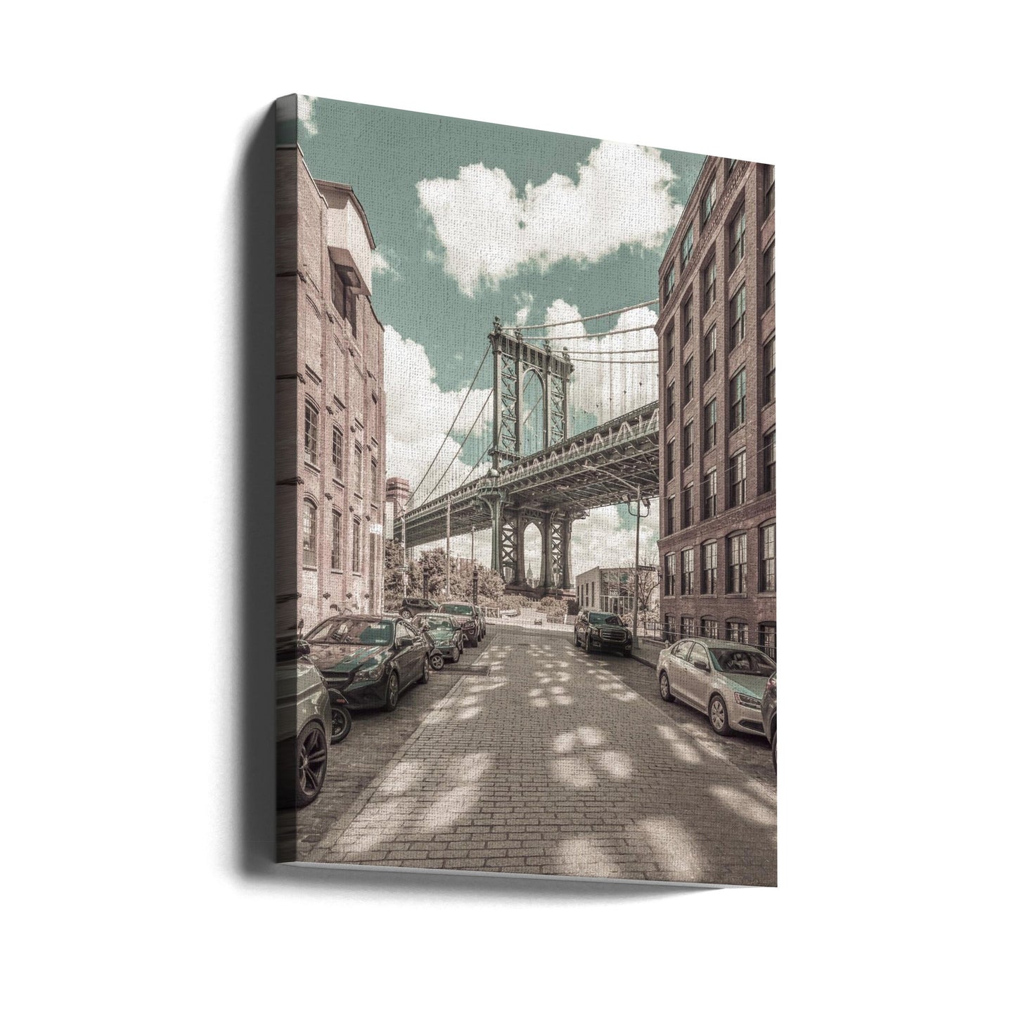 Décoration murale NEW YORK Manhattan Bridge | style urbain vintage