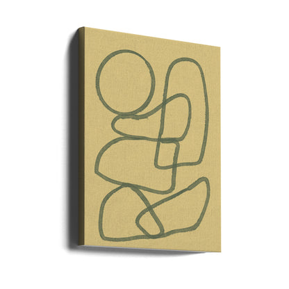 Art mural Dessin au trait ABSTRAIT