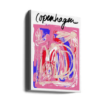 Art mural Copenhagueabstrait5 Taille24x36
