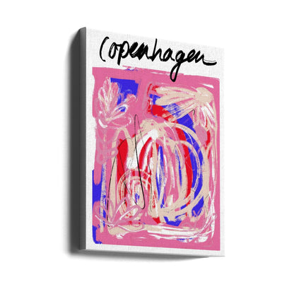 Art mural Copenhagueabstrait5 Taille24x36