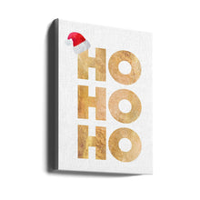Toile murale typographie Hohoho