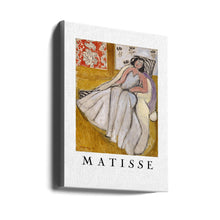 Tableau mural Jeune Femme à La Pelisse Blanche