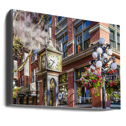 Décoration murale Horloge à vapeur historique de Gastown à Vancouver