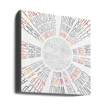 Art mural ART GRAPHIQUE Cercles de vie