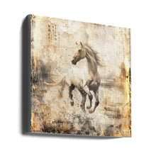 Illustration cheval vintage 16