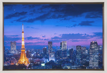 Décoration murale vue nocturne de Tokyo
