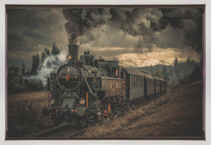 Décoration murale Le train des chercheurs d'or