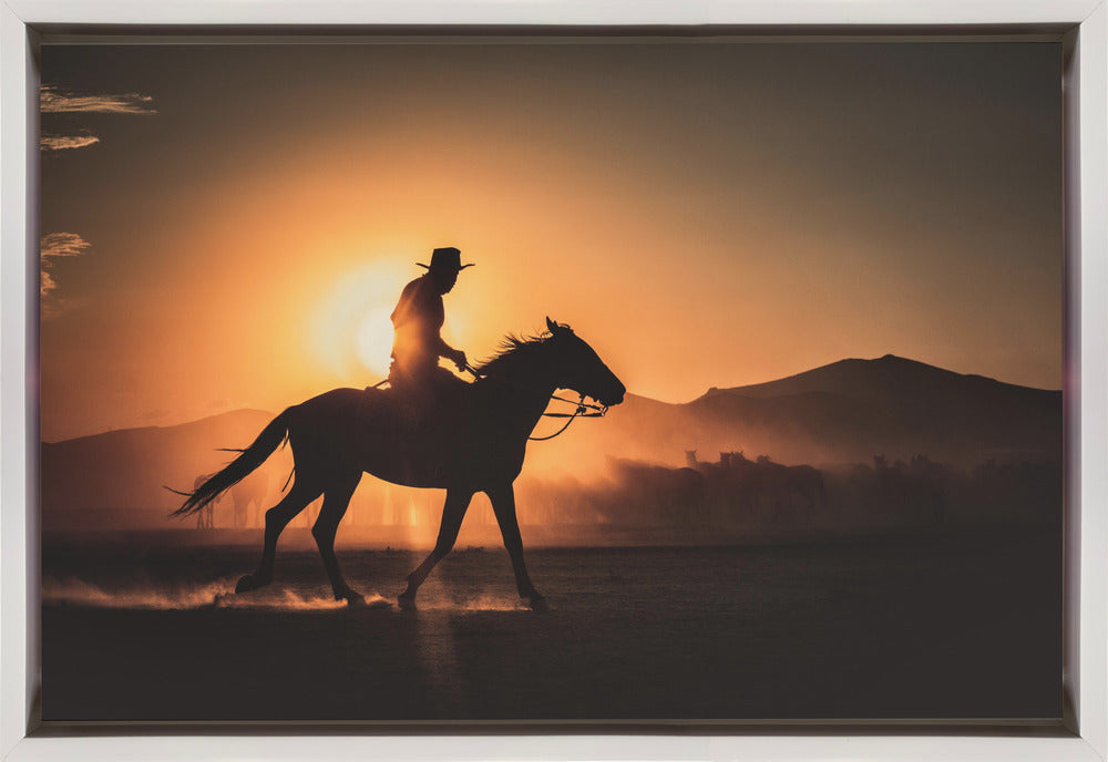 Art mural cheval