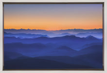 Art mural Montagnes brumeuses